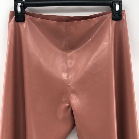Michael Costello x REVOLVE Wyatt Latex Pant in Cafe Creme L - Picture 6 of 6